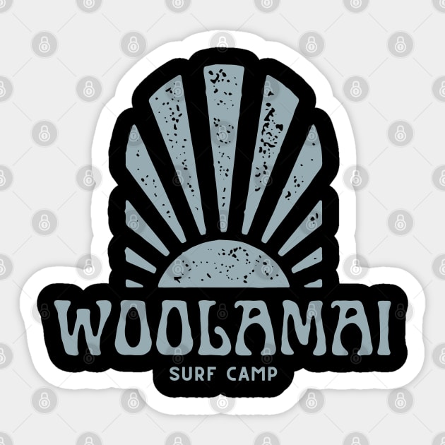 Woolamai Beach Surf Camp Sticker by Timeless Chaos